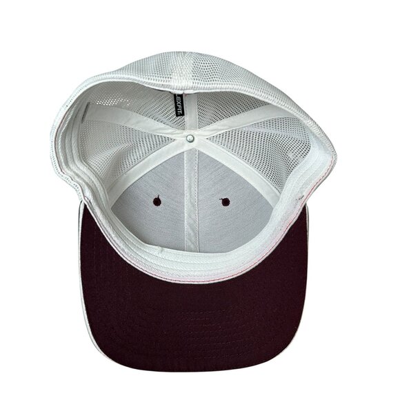 Richardson Flex Fit Hat No 172 Sz SM-MD Maroon White DUDE Customization - Picture 7 of 10